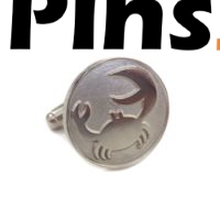 Gemelos personalizados de plata